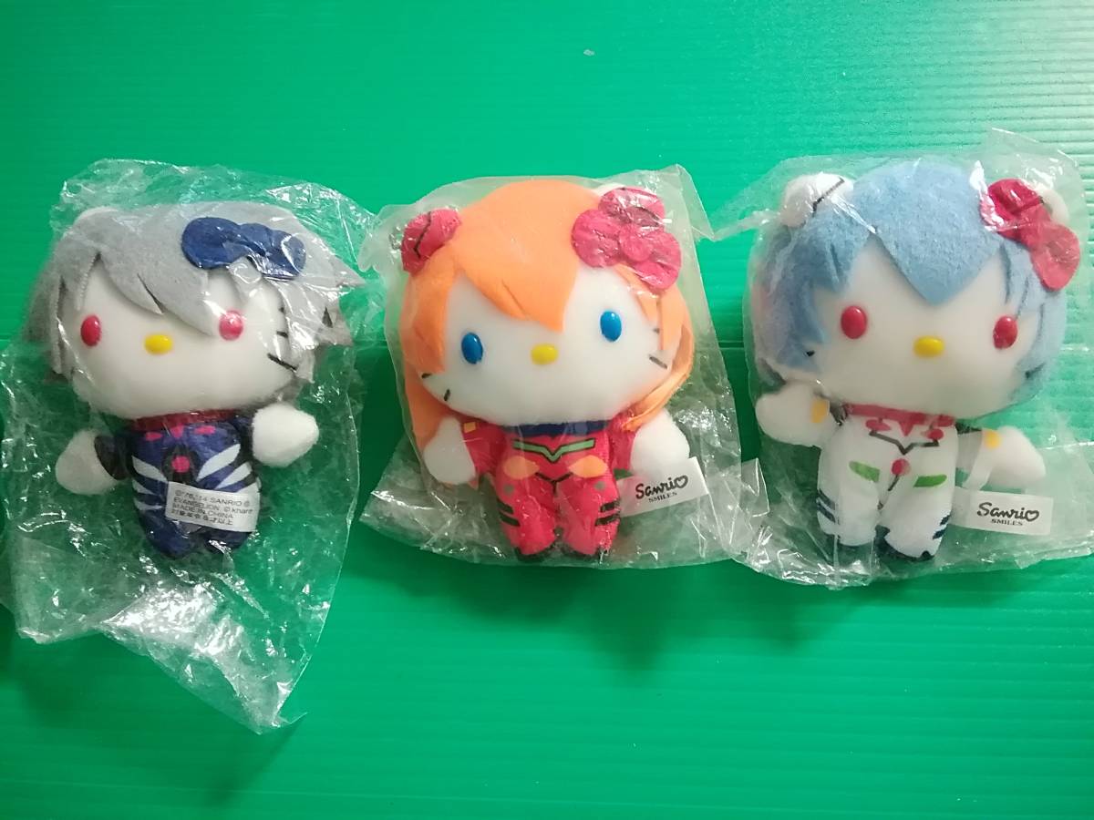 未開封新品☆エヴァンゲリオンハローキティ☆マスコット☆カヲル