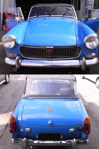 Mg ミジェット B 15ga オープンカー クラシック 旧車 Mg 売買されたオークション情報 Yahooの商品情報をアーカイブ公開 オークファン Aucfan Com