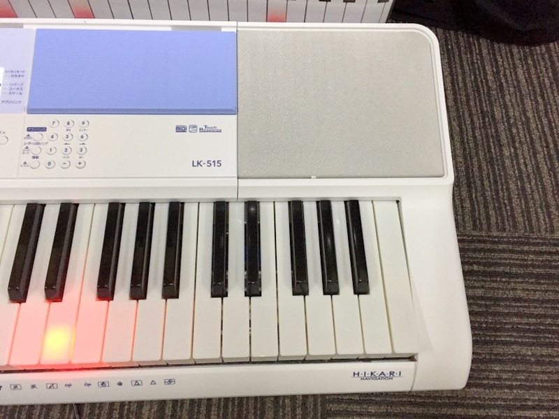CASIO LK-515 光ナビゲーションキーボード カシオ H1938