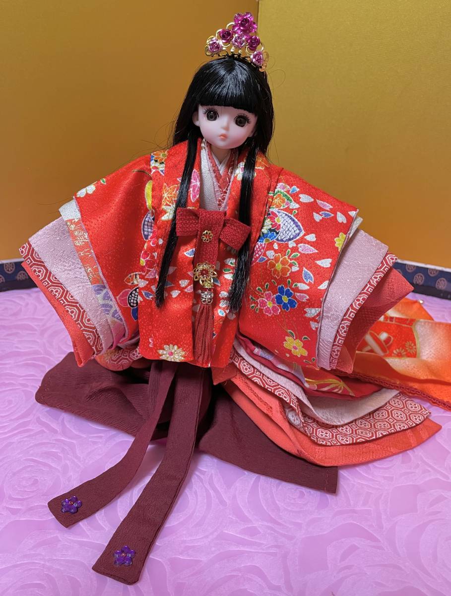 Ioriリカちゃんサイズドール 十二単衣着物セット(人形)｜売買された