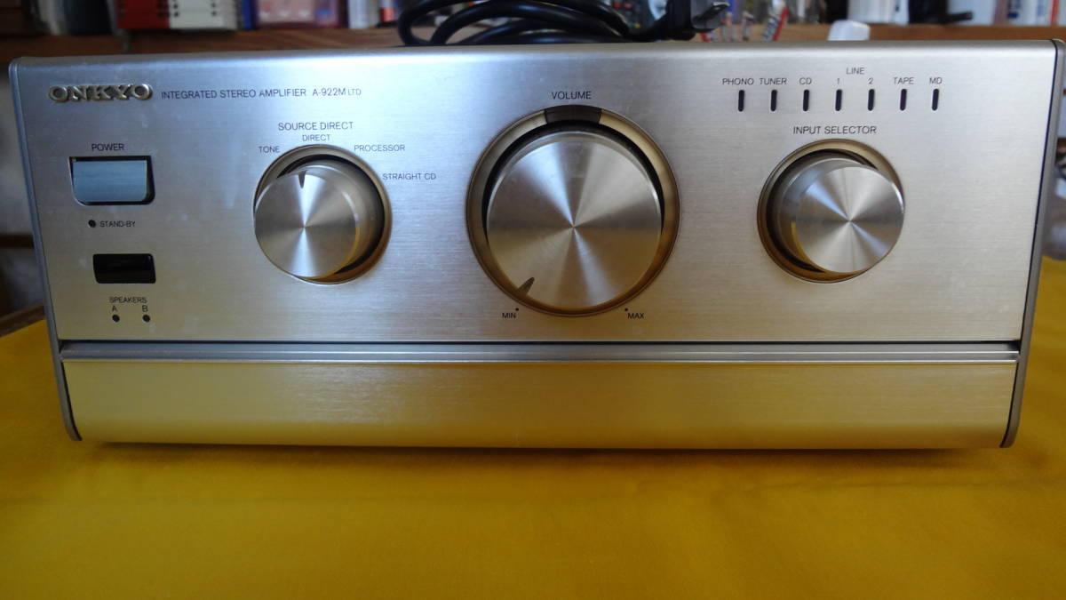 ONKYO A-922M LTD リモコン付き ジャンクとして A-922M ONKYO ONKYO