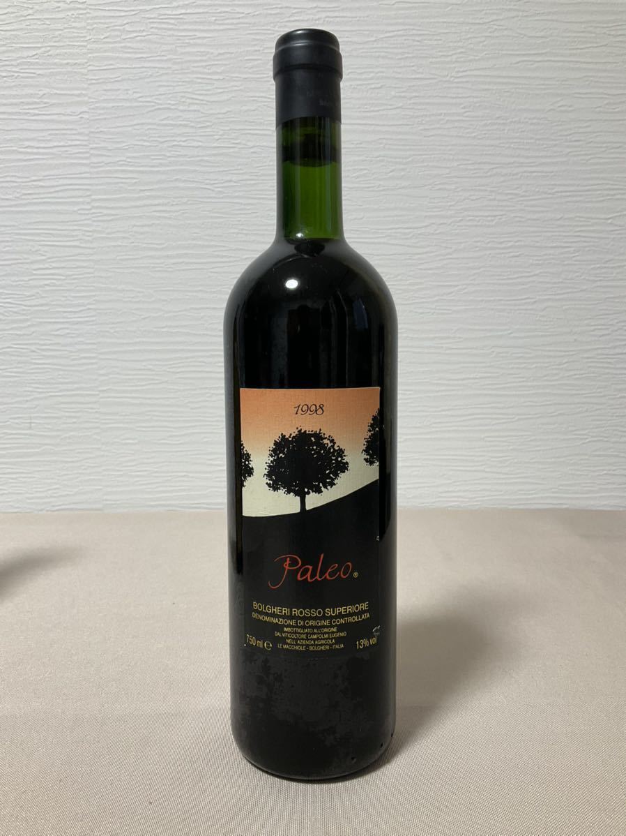 古酒超レア！【24年熟成】1998年パレオ・ロッソ/レ・マッキオーレ 飲料