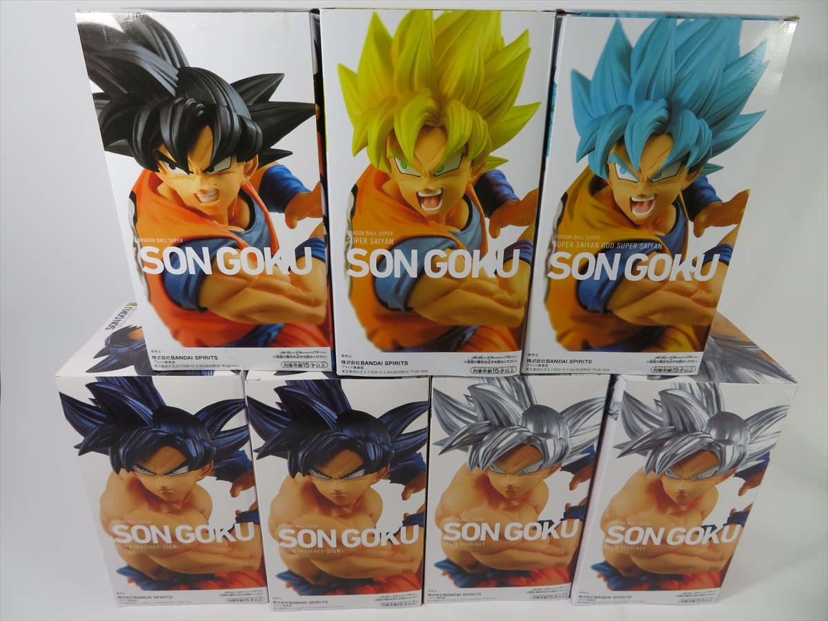 応募券付き ドラゴンボール超 地球育ちのサイヤ人 孫悟空 超サイヤ人孫悟空 身勝手の極意 フィギュア 計7体セット I8 孫悟空 売買されたオークション情報 Yahooの商品情報をアーカイブ公開 オークファン Aucfan Com
