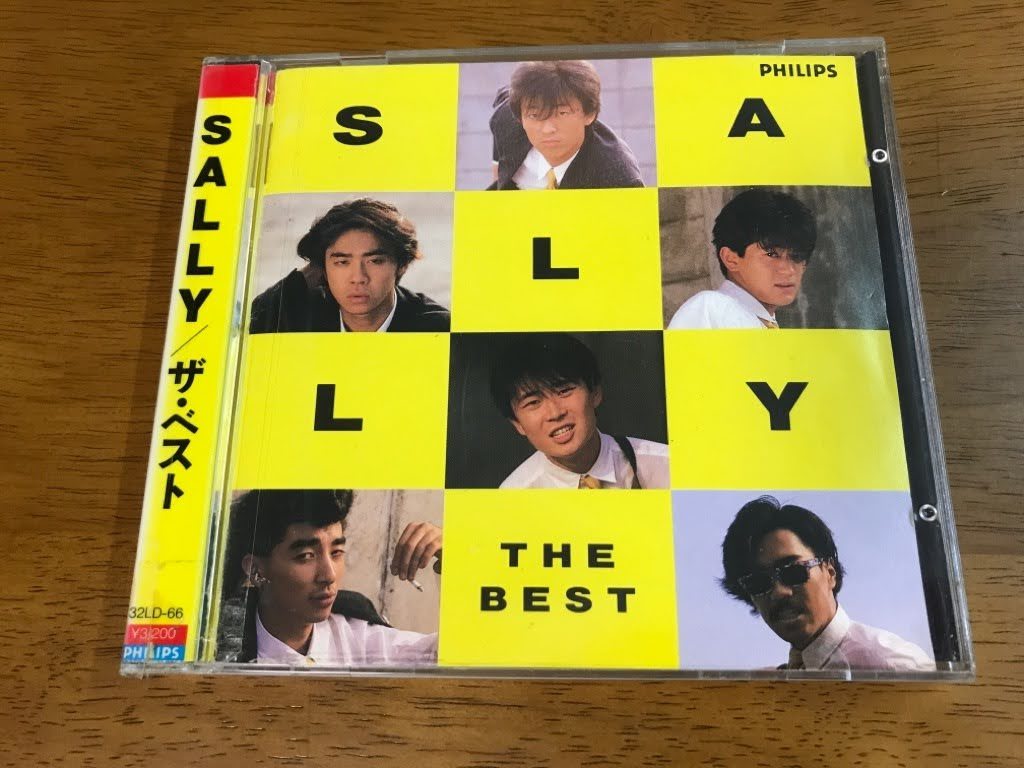 r3/CD SALLY サリー ザ・ベスト 32LD-66 杉山洋介 加藤喜一 サリィ