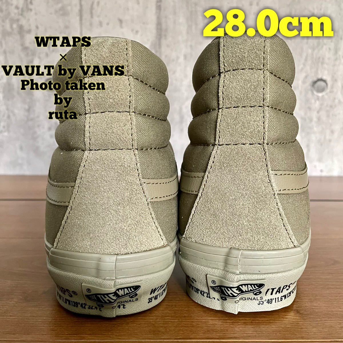 WTAPS VAULT by VANS OG SK8-HI LX Olive Drab (VN0A4BVBCX6)(28.0cm 