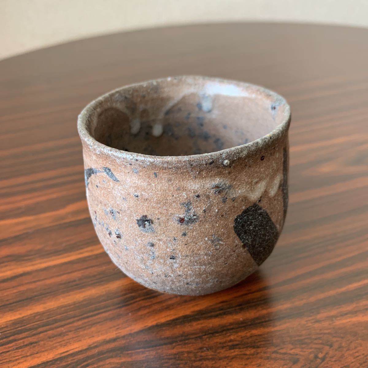 丸田雄 絵唐津湯呑 唐津湯呑 カップ 焼酎杯 唐津焼 唐津ぐい呑 酒器 師  