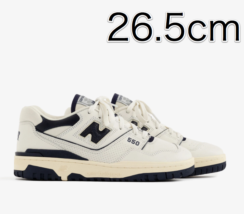 □ 26.5cm New Balance X Aime Leon Dore BB550ALF NAVY