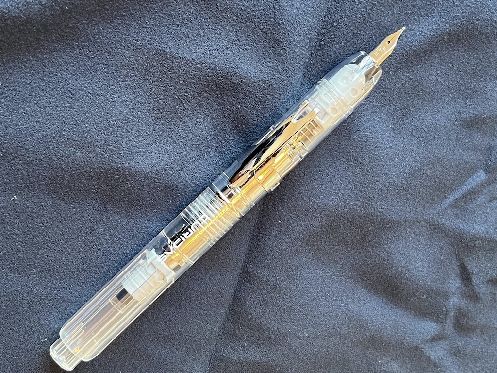 プラチナ Platinum ★万年筆★キュリダス★PKN-7000★プリズムクリスタル★中字（M）★おまけ付★付属品全て有★超美品!!_5