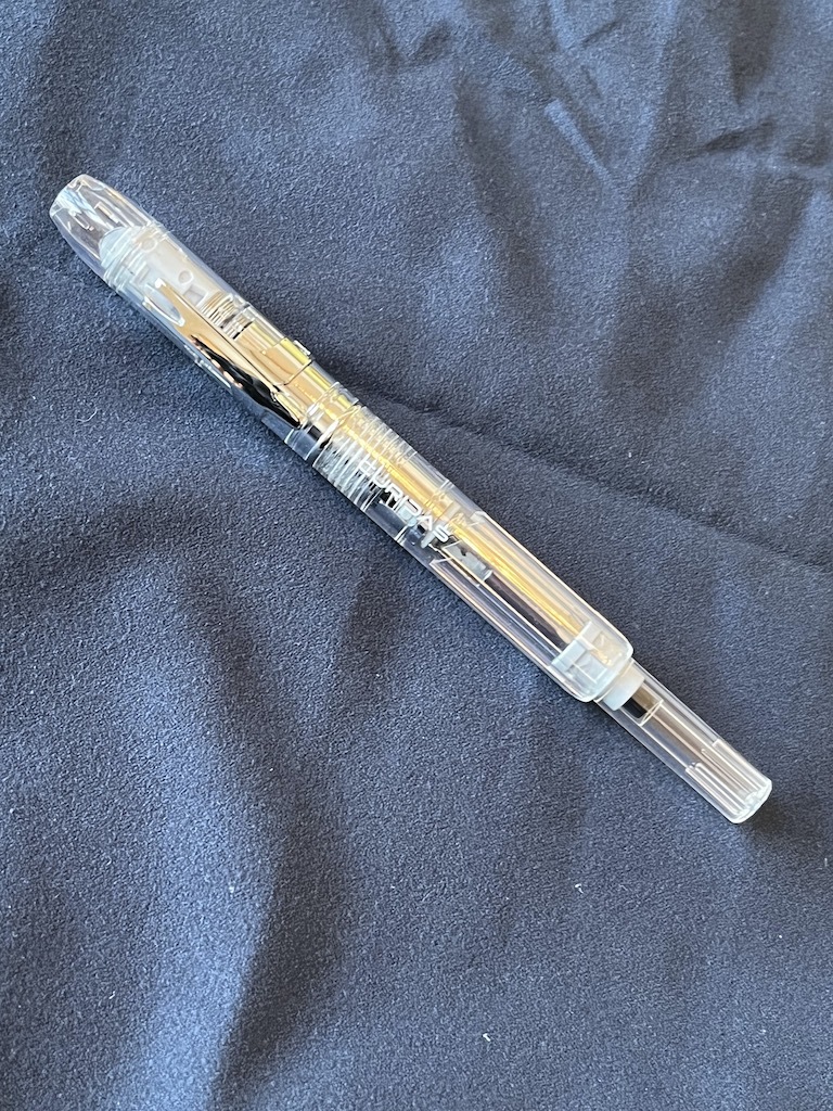 プラチナ Platinum ★万年筆★キュリダス★PKN-7000★プリズムクリスタル★中字（M）★おまけ付★付属品全て有★超美品!!_8