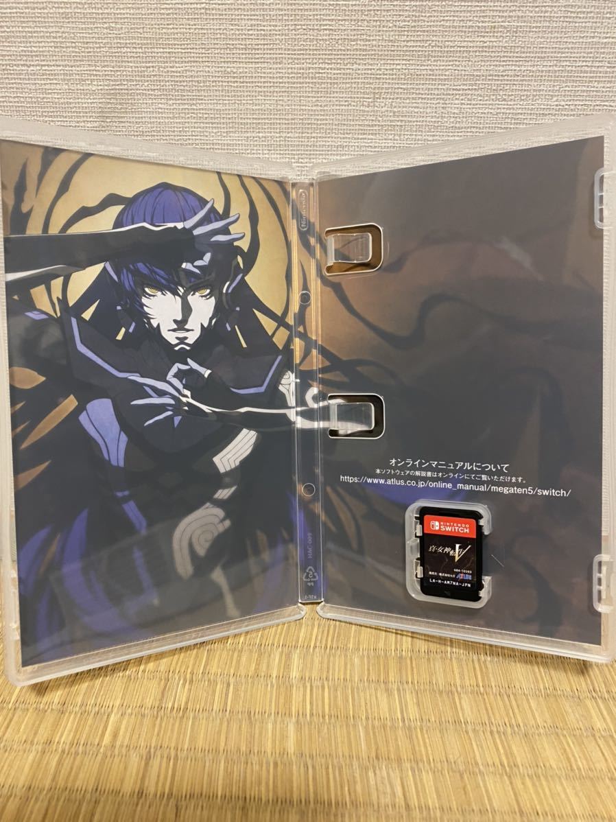 送料無料】switch 真・女神転生V メガテン5【中古美品 