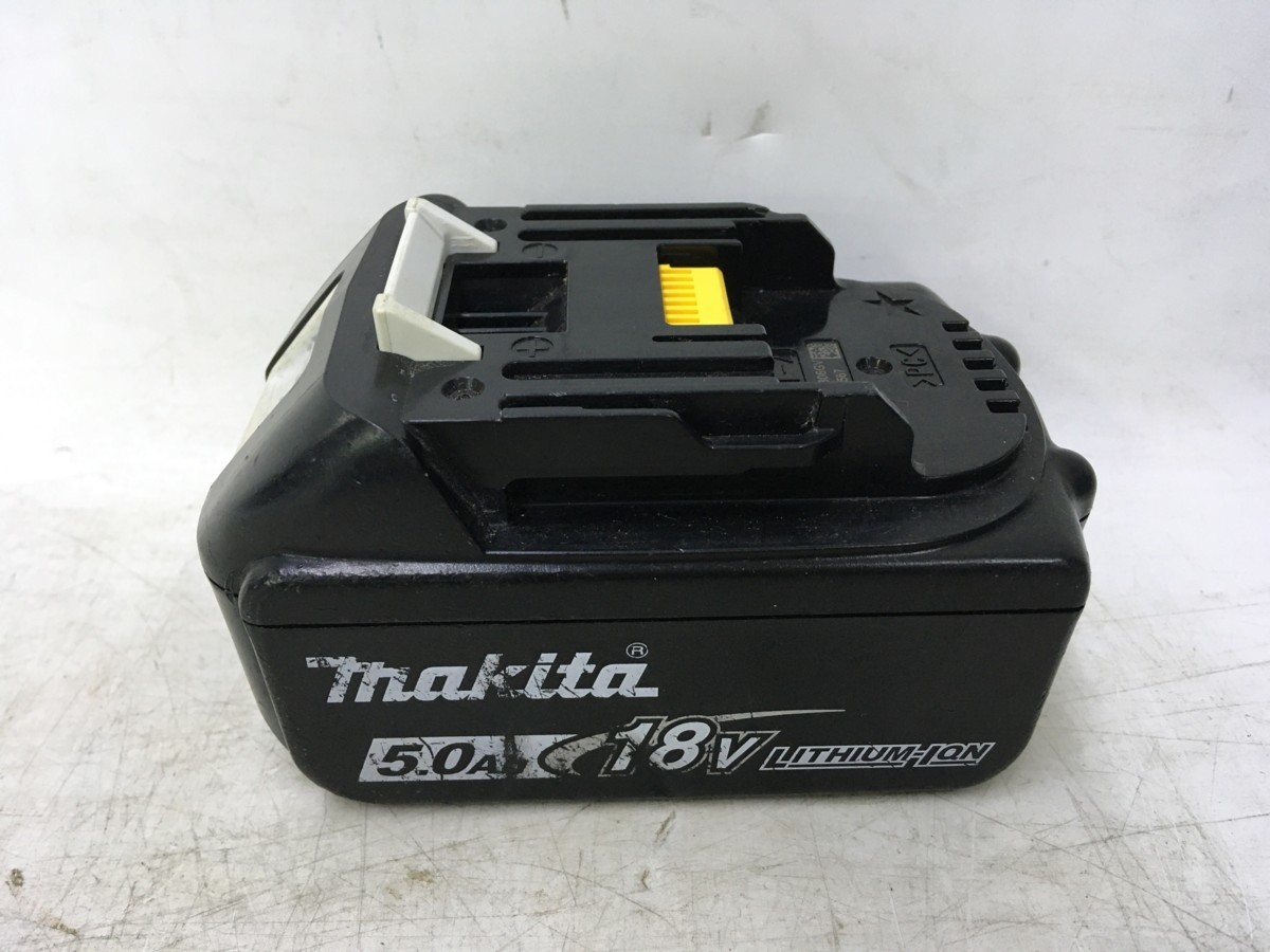 中古品】makita マキタ 18V 5.0Ah リチウムイオンバッテリー BL1850