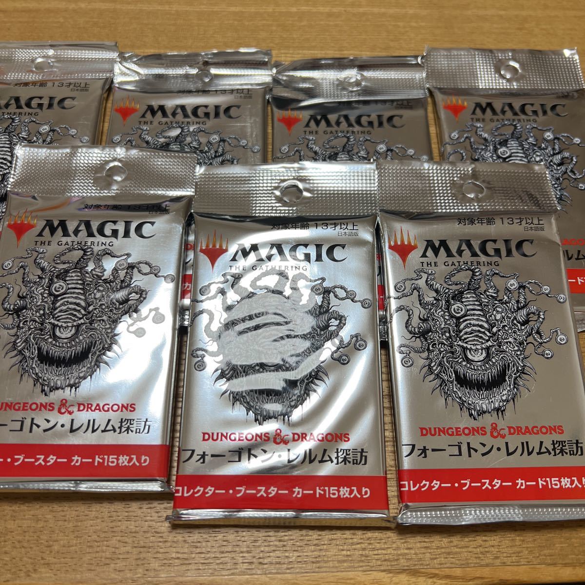 フォーゴトンレルム探訪 コレクターブースター7パックセット！mtg日本