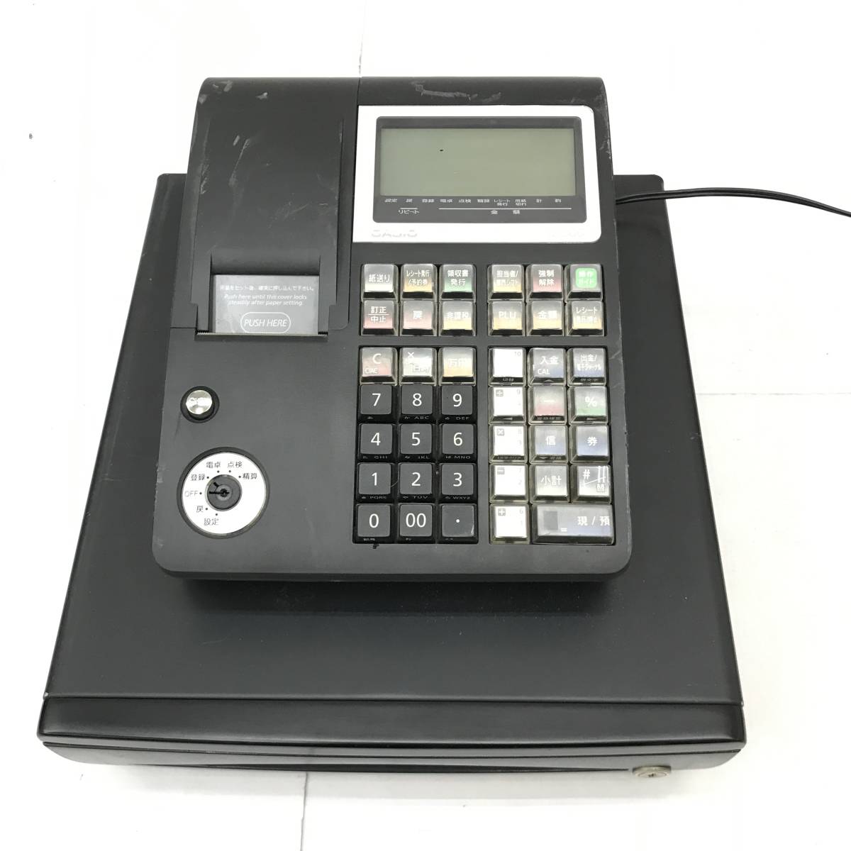カシオ　レジスター　TE-300 ジャンク ジャンク】4点セット CASIO TE-300 カシオ レジスター(カギなし）/東芝