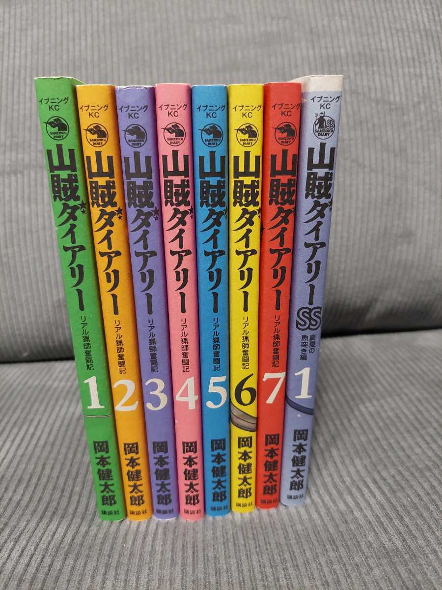 山賊ダイアリー リアル猟師奮闘記 全7巻 Ss 1巻 合計８冊セット 岡本健太郎 青年 売買されたオークション情報 Yahooの商品情報をアーカイブ公開 オークファン Aucfan Com
