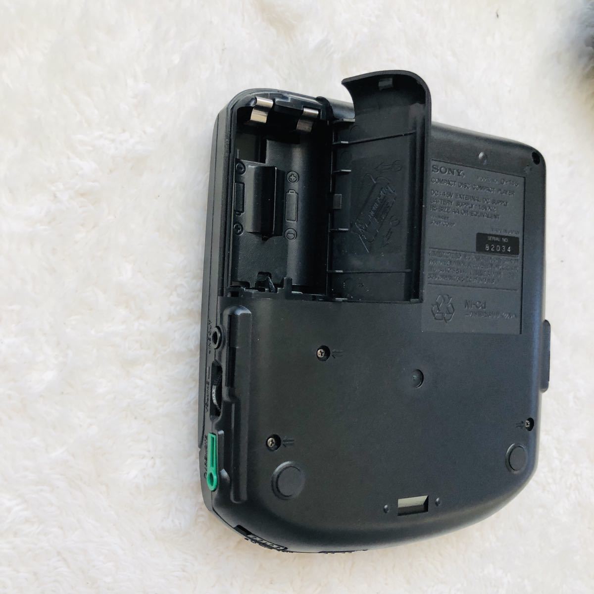 オーディオ機器 SONY ソニー D-100 BP-100 CDプレーヤー Discman