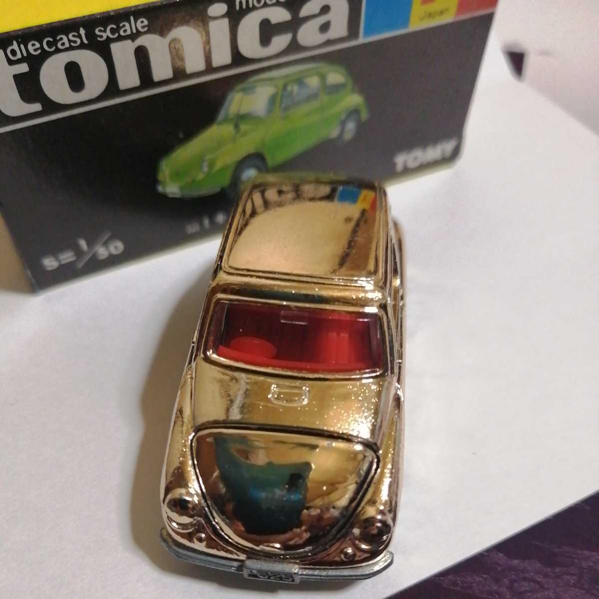 トミカ日本製スバル360 金色スーパーギフト