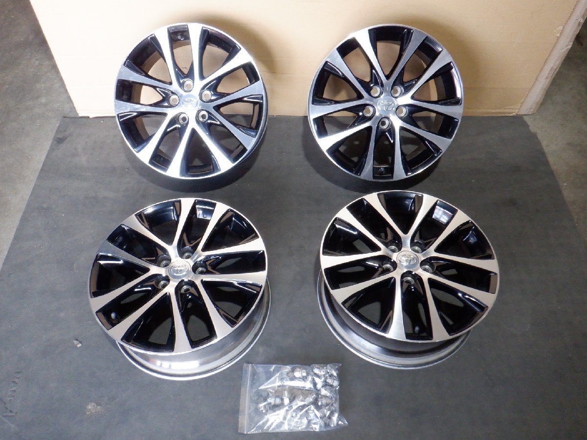 エスティマ 18インチ ホイール 4本 エスティマ 純正18インチ アルミ