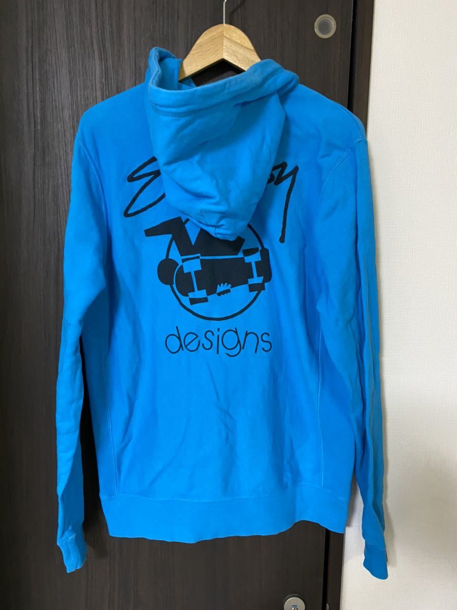 ステューシー stussy STUSSY ジップアップパーカー Mサイズ スケート 