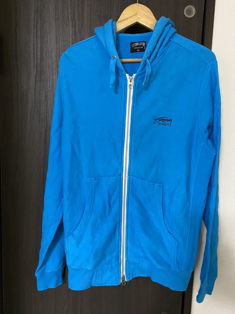 ステューシー stussy STUSSY ジップアップパーカー Mサイズ スケート