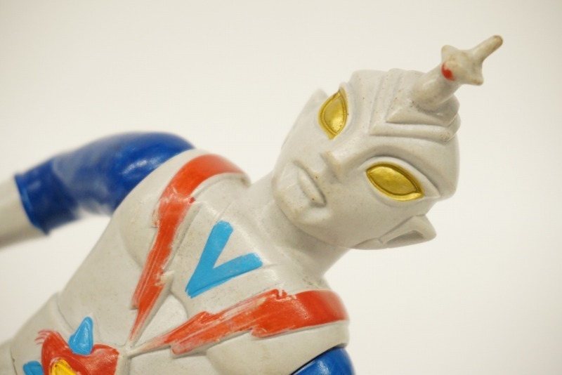 タカトク ゾーン ソフビ貯金箱 当時もの タカトク製「流星人間ゾーンの