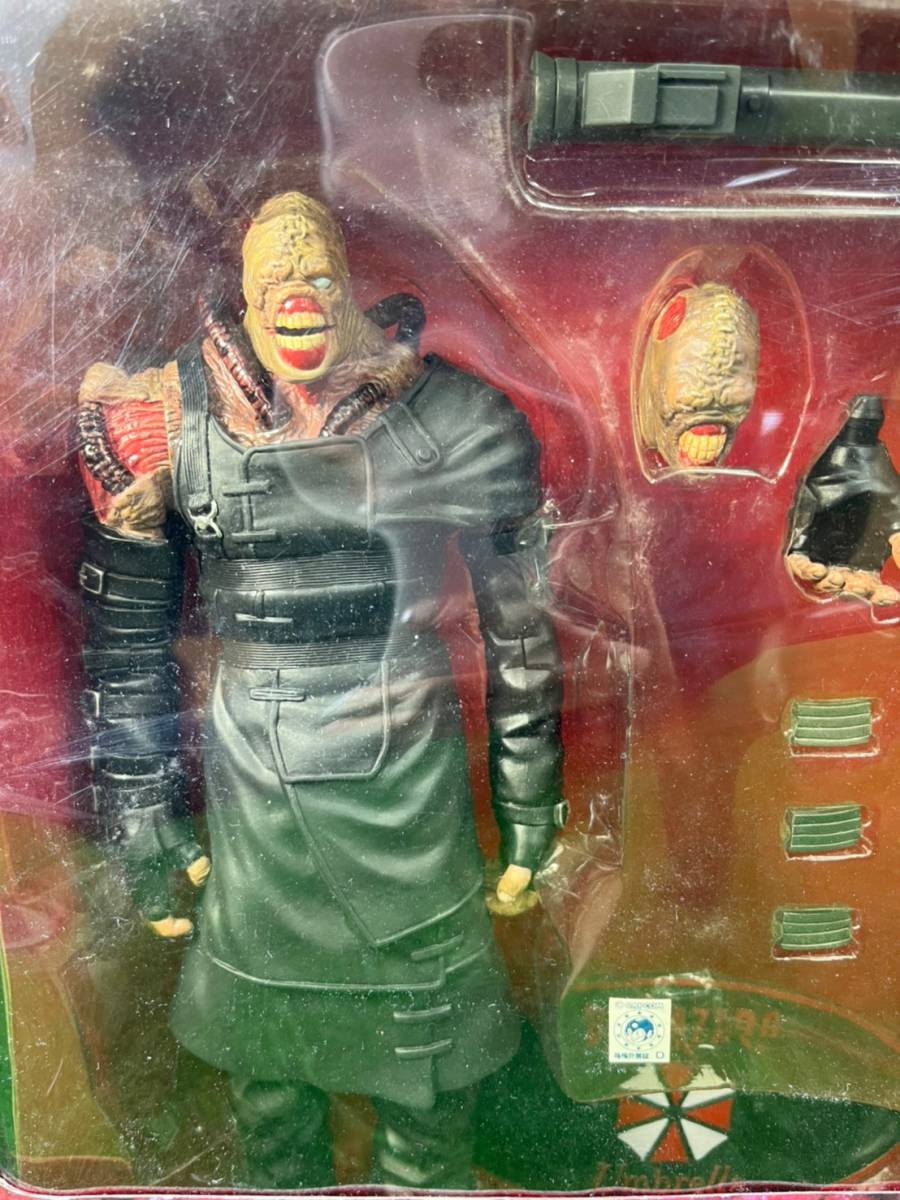 バイオハザード3リアルショックアクションフィギュア ジルＶＳブレインサッカー バイオハザード3リアルショックアクションフィギュア ジルVSブレイン