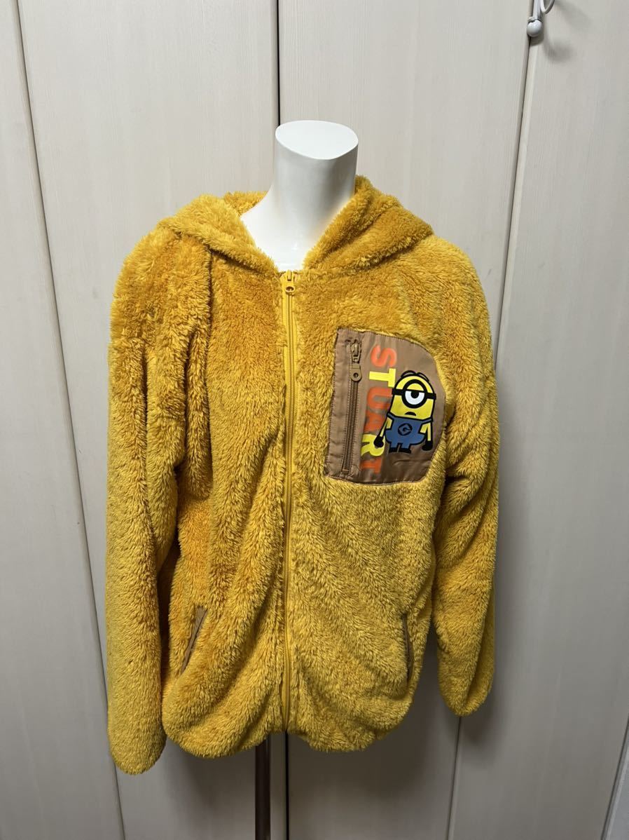 ミニオン USJ ボア ボアパーカーの通販 ティム shop｜ユニバーサル a