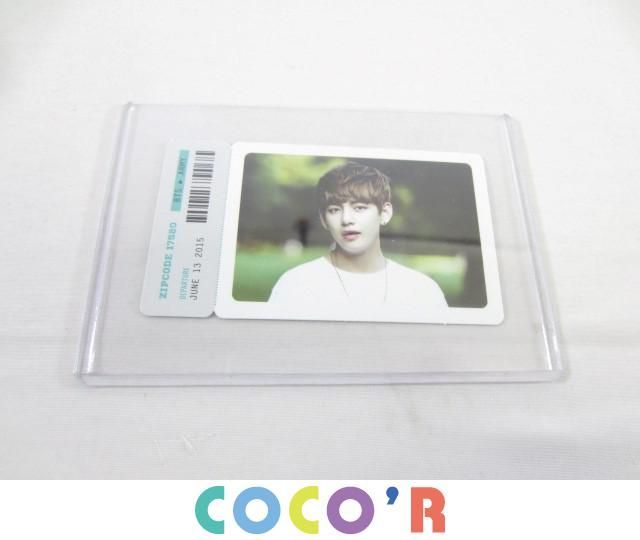 BTS(防弾少年団)ZIP CODE 17520 チケットトレカ