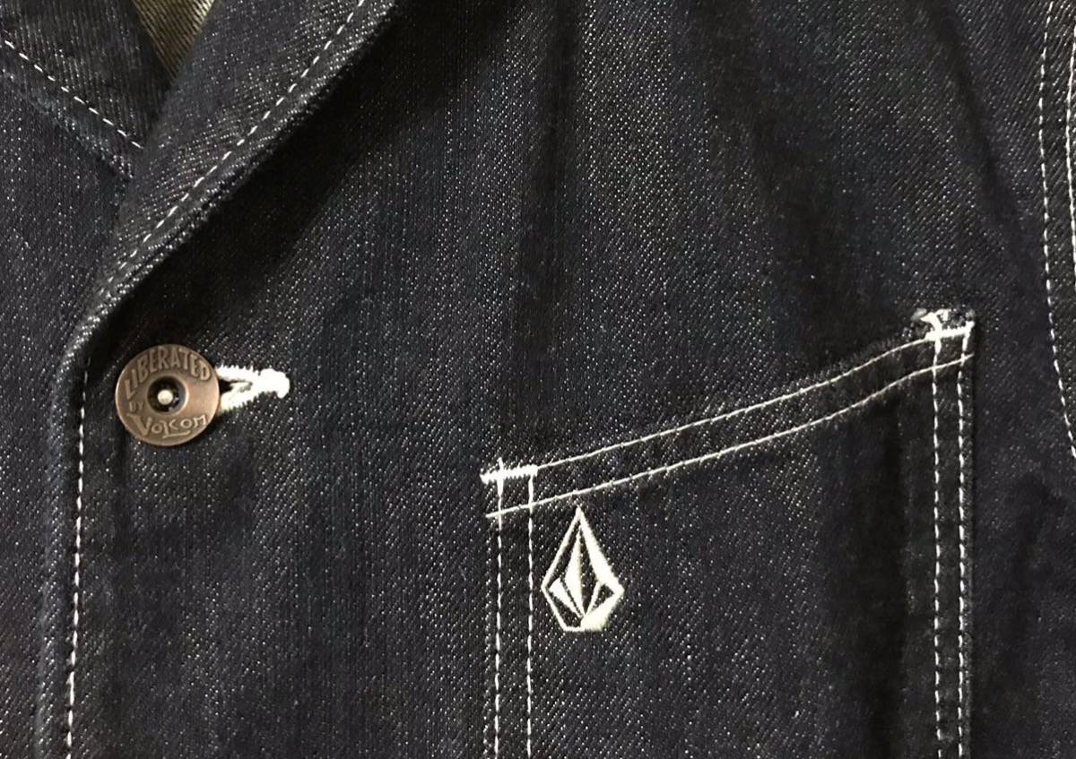 VOLCOM ボルコム デニム コート ジャケット S 国内正規品(ジャケット 