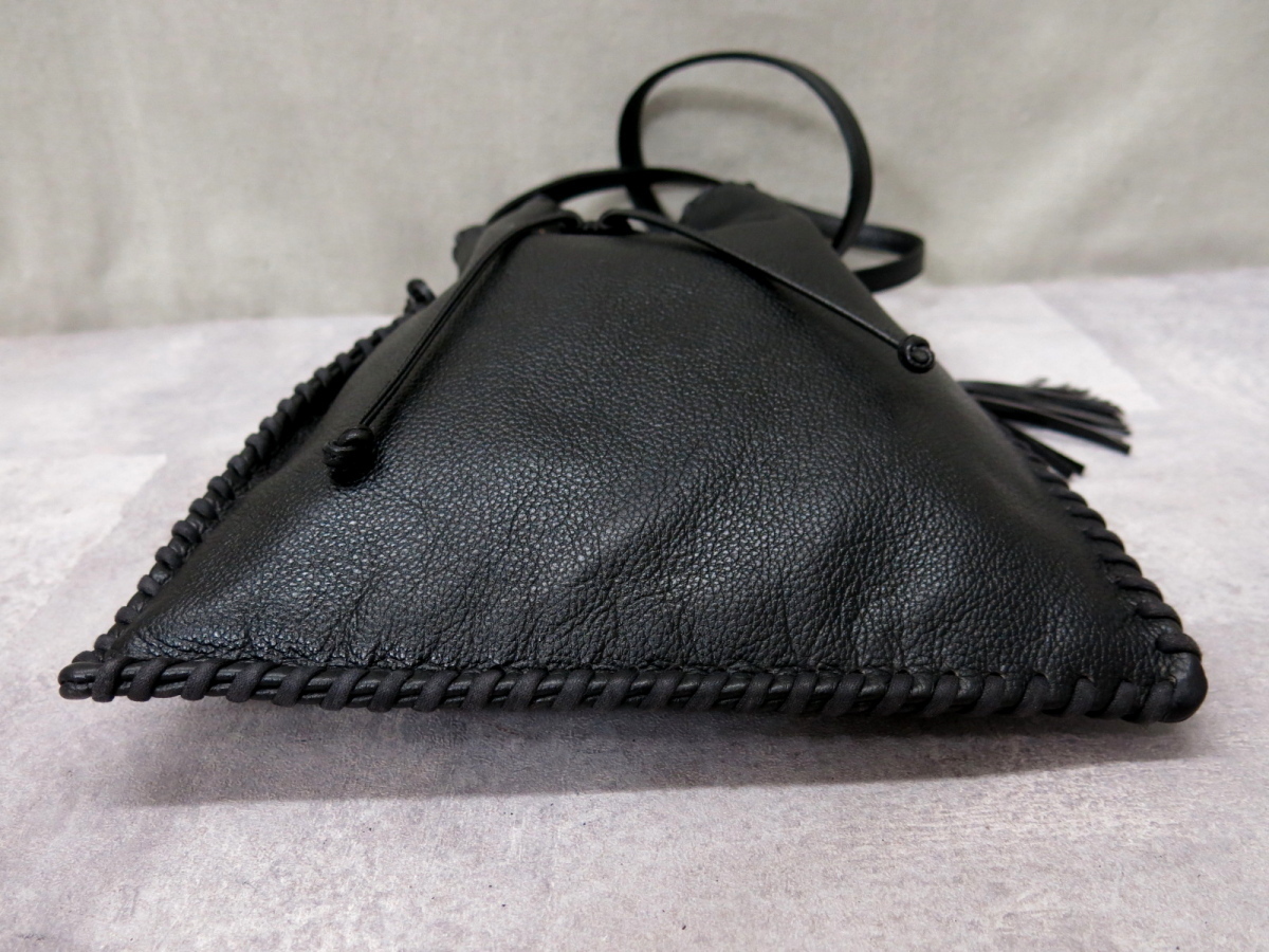 ○美品○YSL Yves Saint-Laurent イヴ・サンローラン○レザー 本革 