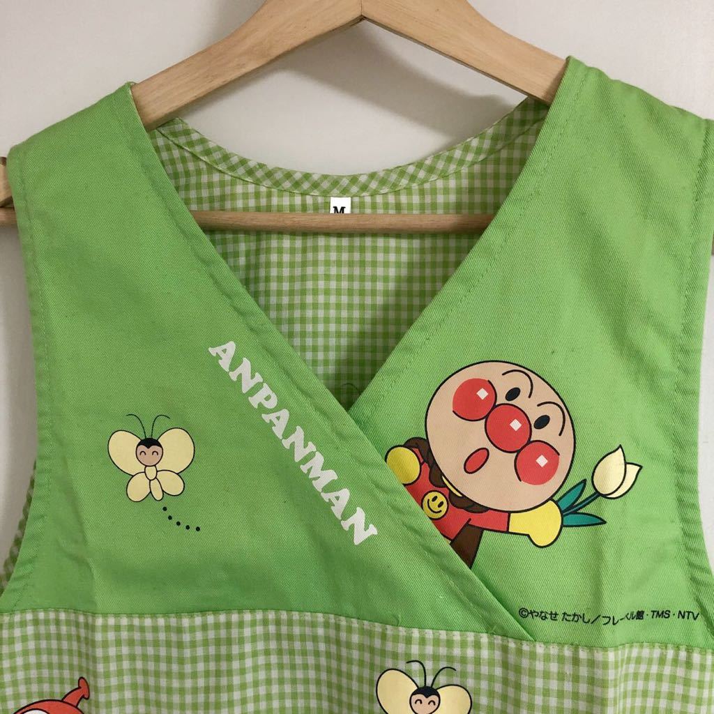 送料無料】幼稚園 エプロン アンパンマン バイキンマン保育士 保育園