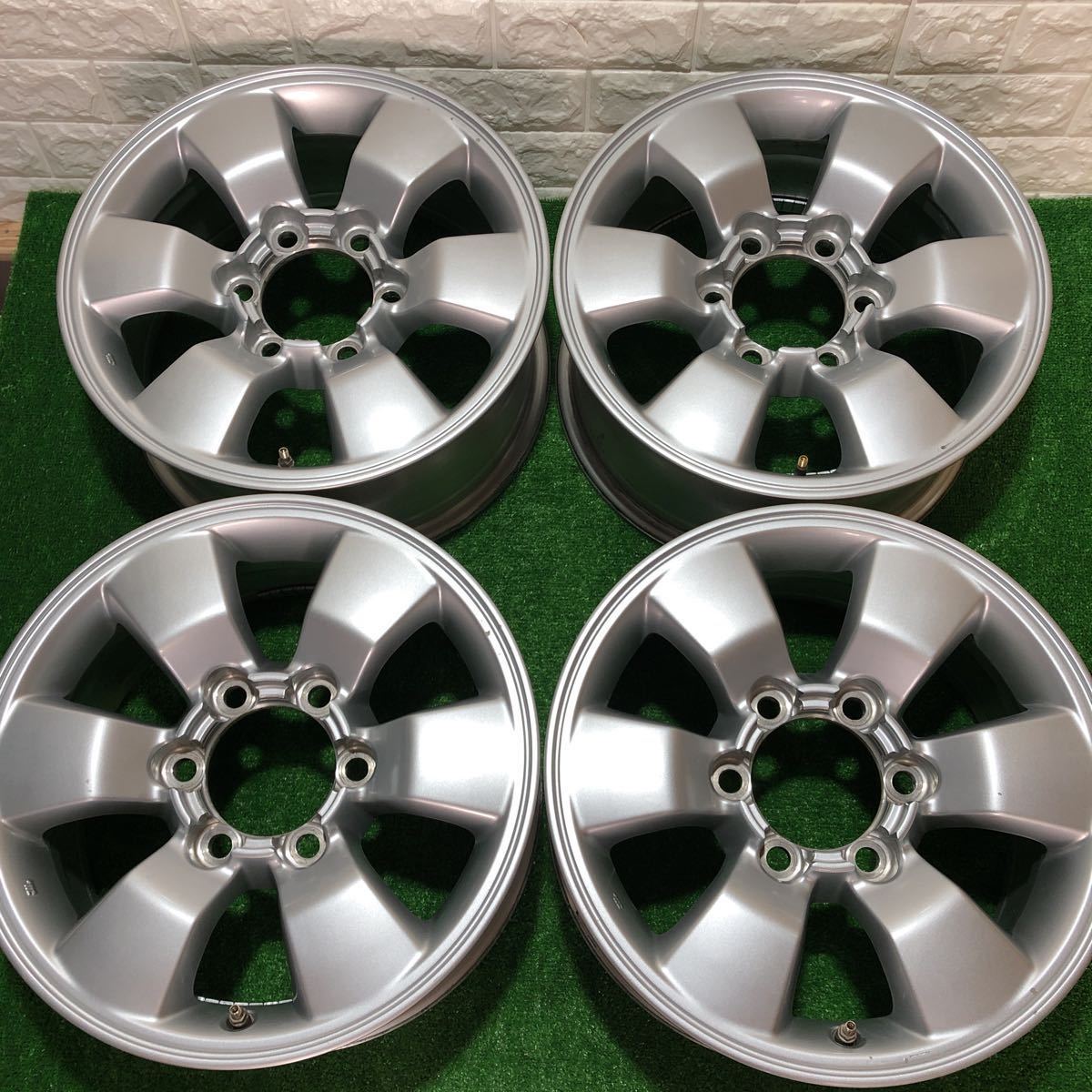 トヨタ純正】215系ハイラックスサーフ16インチアルミホイール4本！200