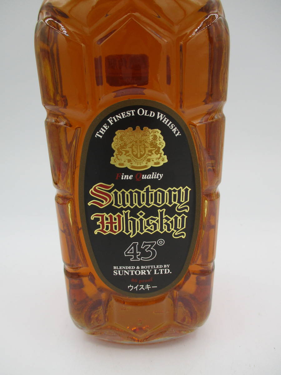 未開栓】SUNTORY WHISKY サントリーウィスキー 角瓶 黒ラベル 700ml 43