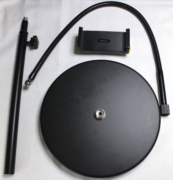 14 00649 ☆ Lomicall FT01 タブレットフロアスタンド ブラック【USED品】