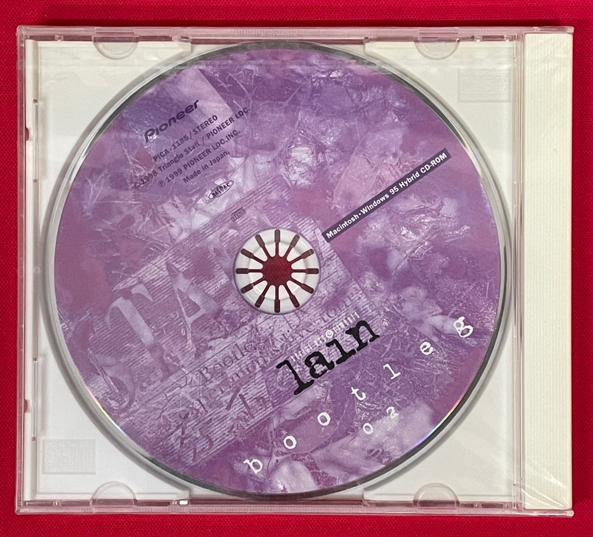 CD-ROM serial experiments lain bootleg 02 Macintosh・Windows 