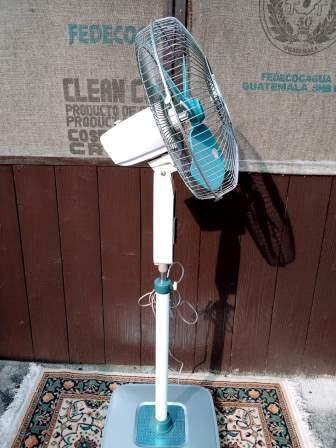 昭和レトロ 家電 ナショナル 松下電器 F-40V1M 大型扇風機 キャスター 