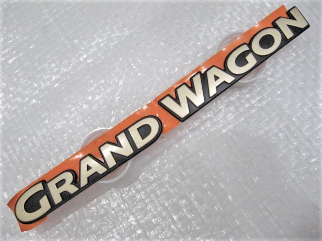 ★希少 グランドワゴン スバル レガシィ レガシー GRAND WAGON　SUBAU ゴールド/ブラック エンブレム 新品 1点 旧車