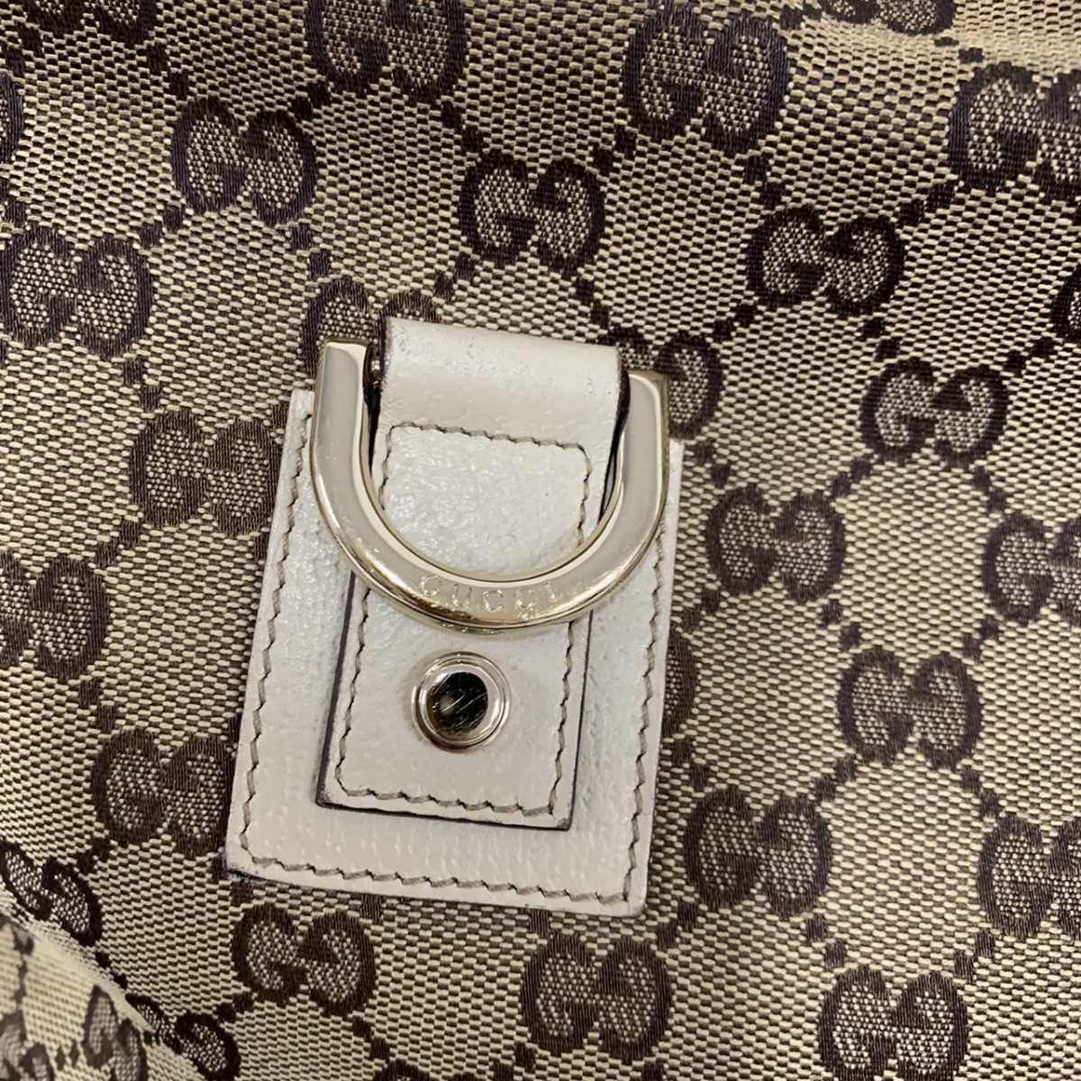 GUCCI グッチ 131326 204991 アビー GGキャンバス×レザー ゴールド金具 