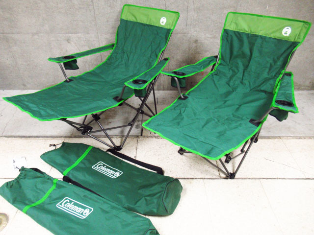 定番，100%新品 Coleman コールマン イージーリフトチェアST 2脚セット グリーン アウトドア 200010499 管理4A0308C(コールマン)｜売買されたオークション情報、yahooの商品情報をアーカイブ公開 - オークファン コールマン