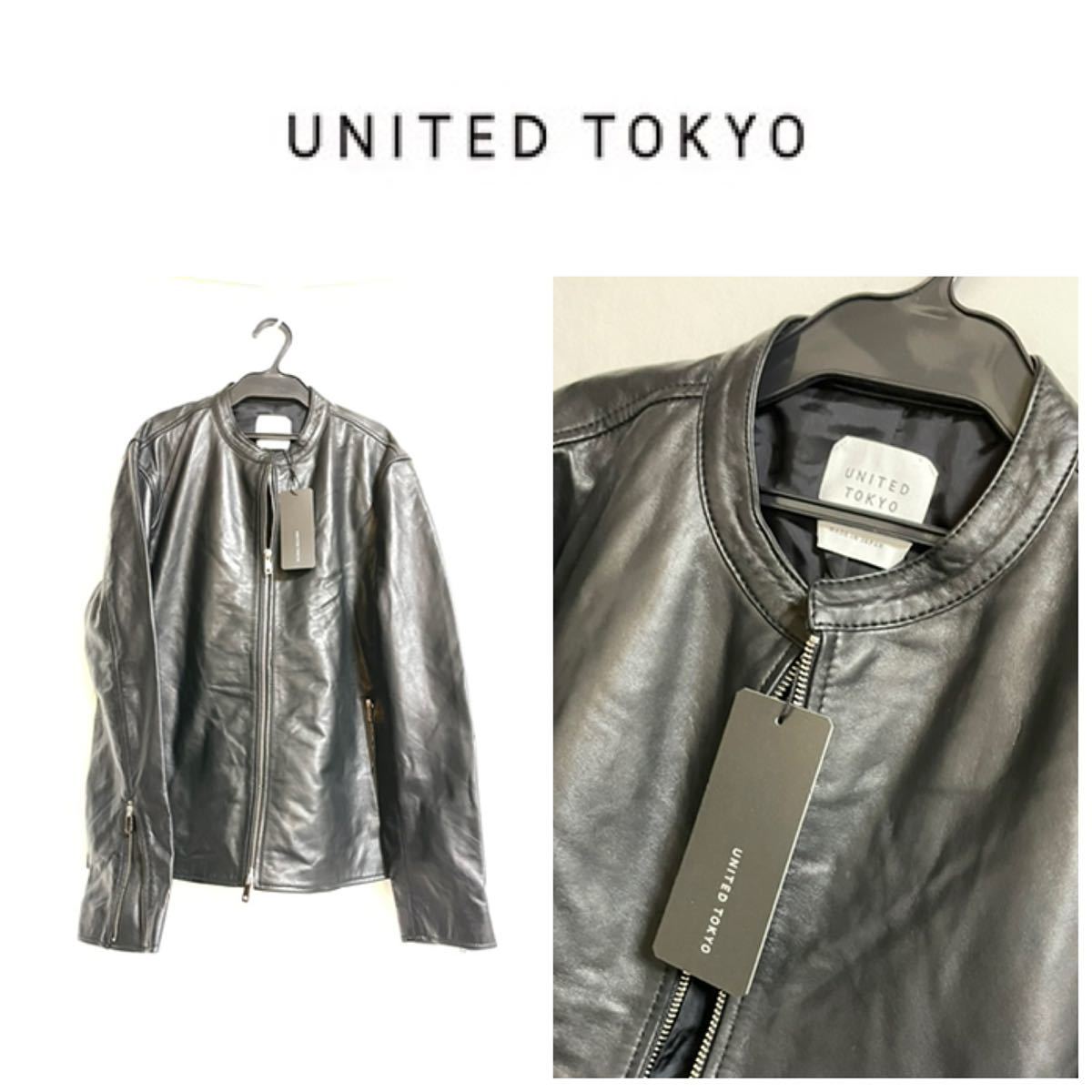 UNITED TOKYOユナイテッドトウキョウメンズ本革シープスキンレザー