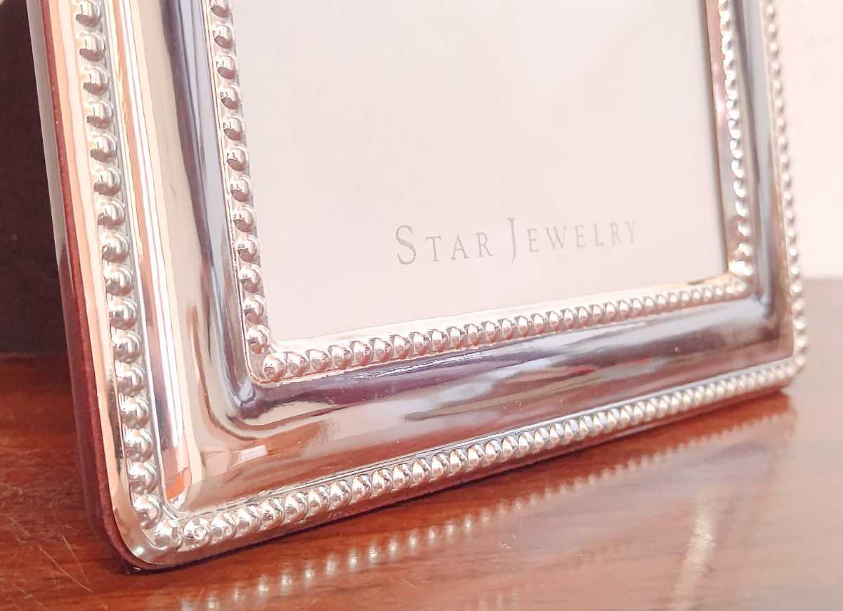Star Jewelry シルバー925 銀製 Silver フォトフレーム 写真立て スタージュエリー 22 4 17 4cm 金属フレーム 売買されたオークション情報 Yahooの商品情報をアーカイブ公開 オークファン Aucfan Com