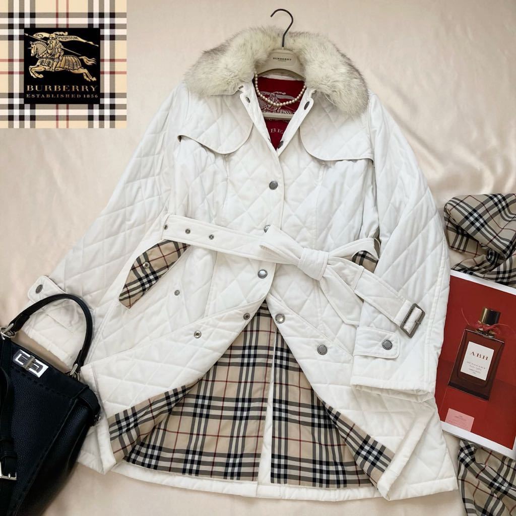 美品 大きいサイズ バーバリー 3L キルティングジャケット ノバ  