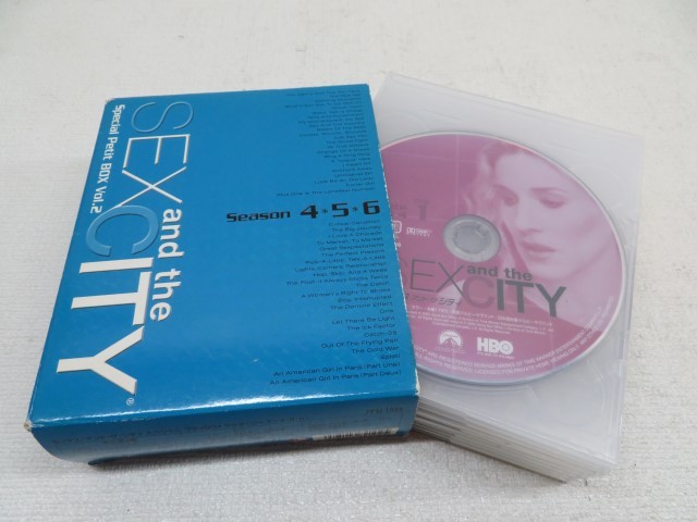 10枚組☆SEX and the CITY DVD PPSJ1039 Season4.5.6 Special Petit 