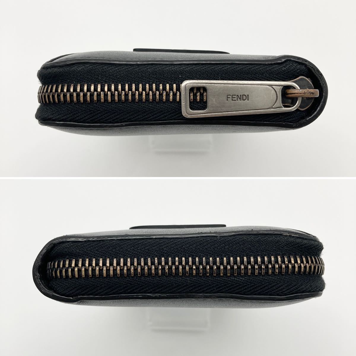 FENDI 長財布 モンスター バッグバグズ パイソン クロコ レザー