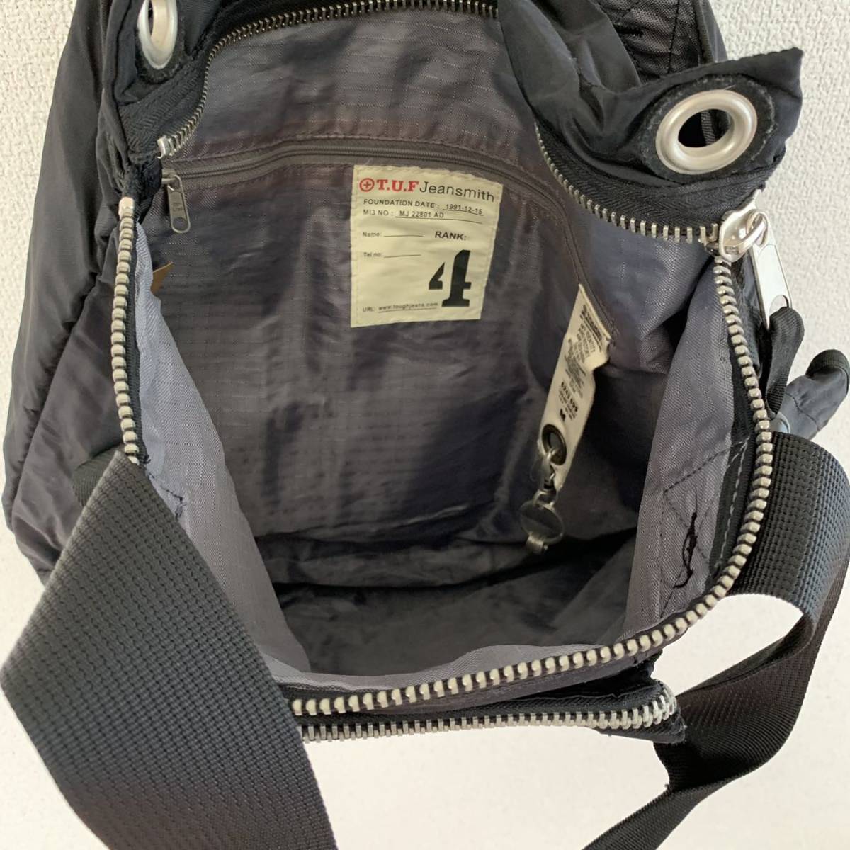 T.U.F tough jeansmith タフ ジーンズスミス トートバッグ ミリタリー