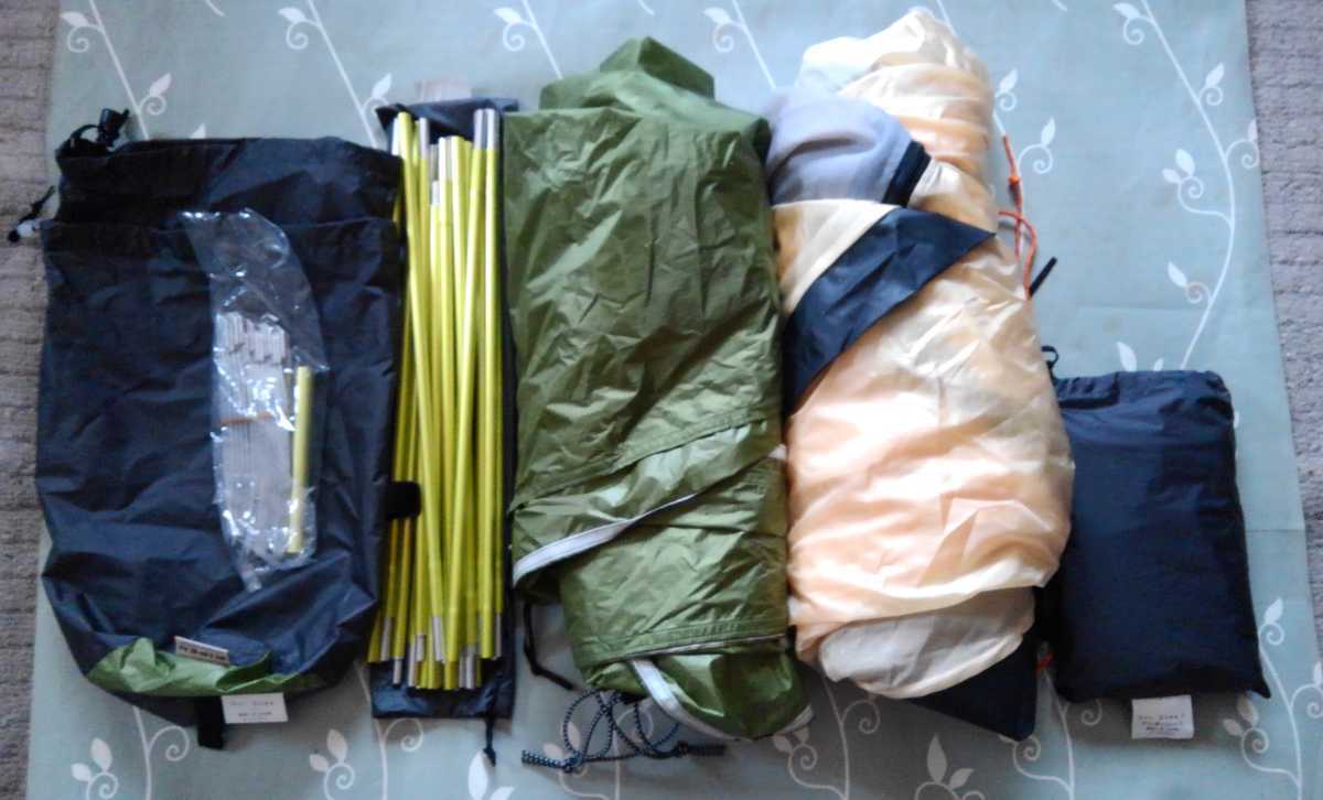 オニドーム1 アライテント ONI DOME 1人用 自立式 前室付 専用アンダー  