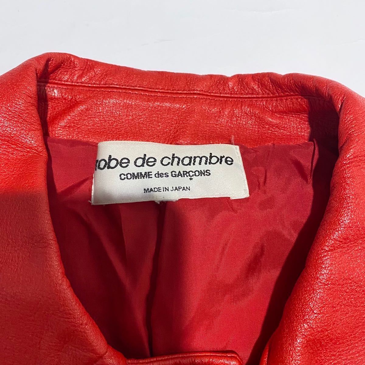 Comme des Garçonsレザー 希少 コムデギャルソン アーカイブ 1986