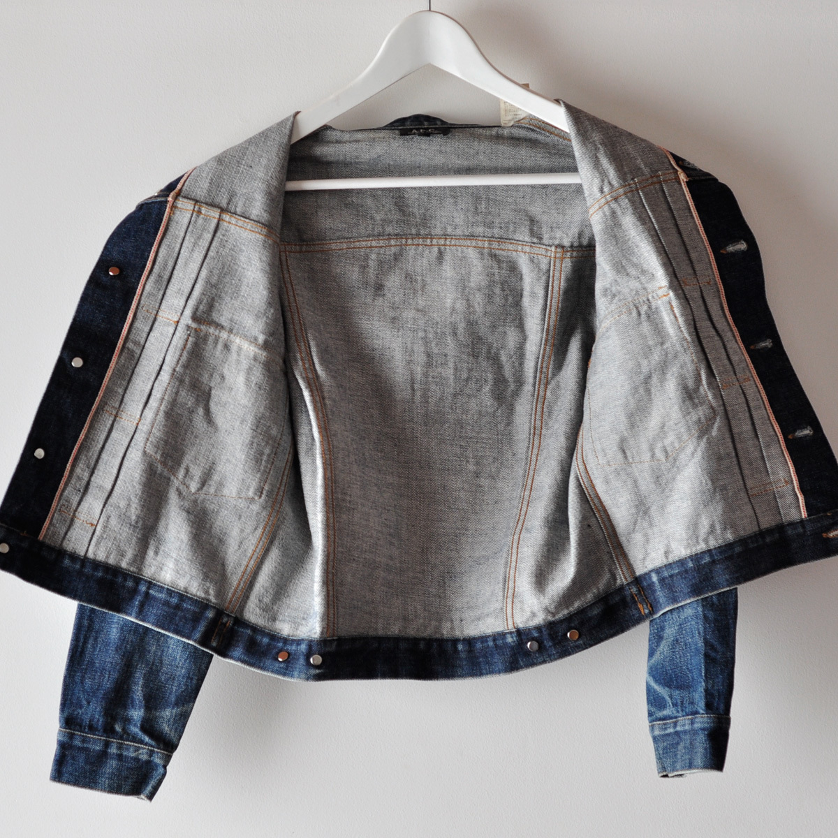 A.P.C. アーペーセー ヴィンテージ加工 2nd デニム ジャケット Gジャン 
