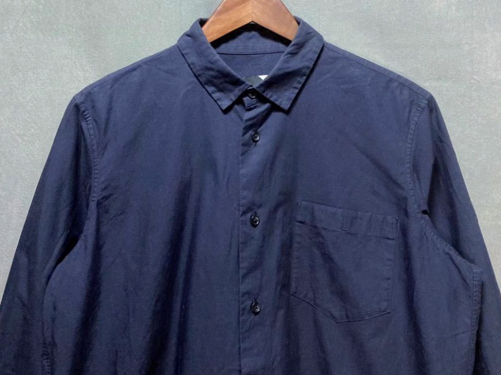 ATON エイトン Cotton Lawn Oversized Shirt 噛み