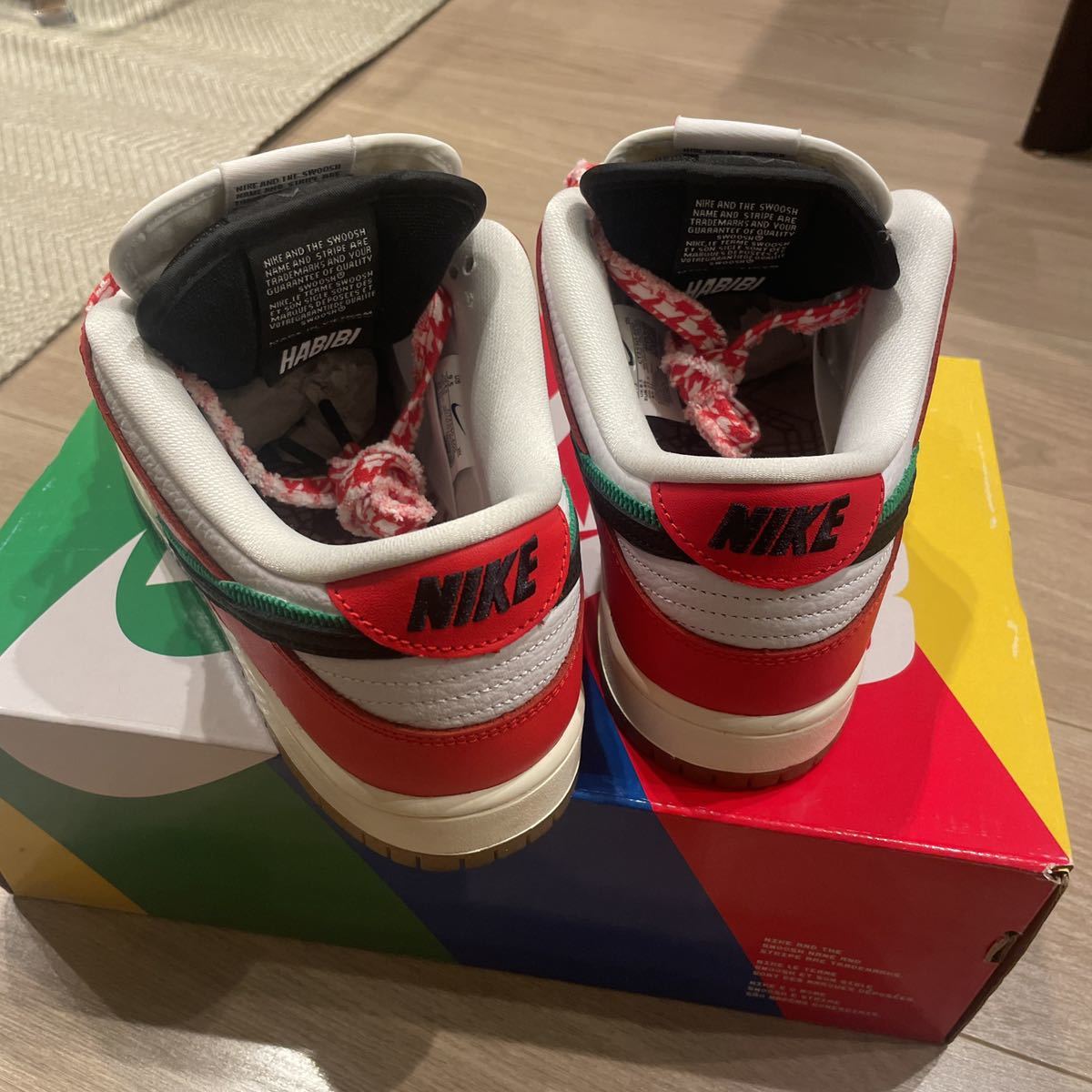 NIKE SB DUNK LOW x FRAME SKATE HABIBI ナイキ SB ダンク フレイム 