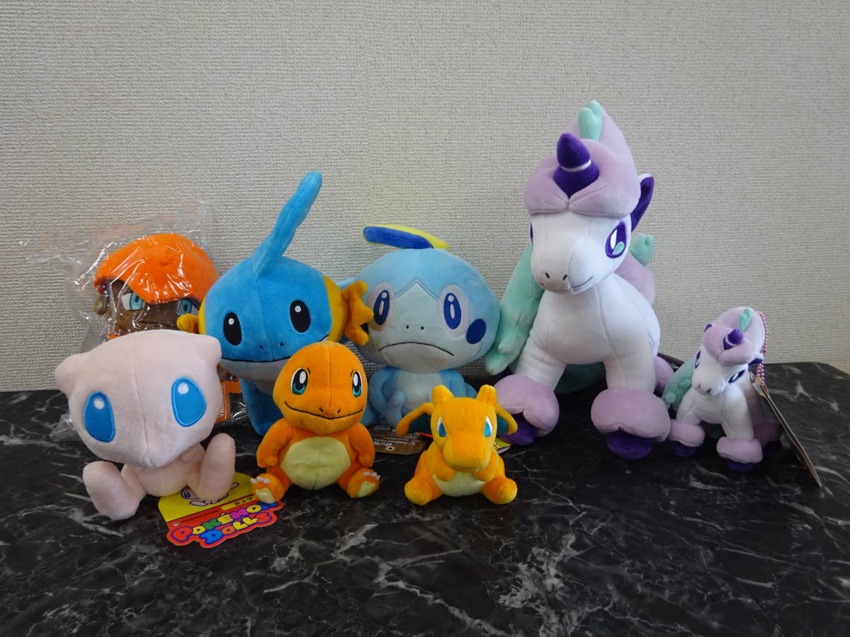 ポケモン ぬいぐるみセット ポケモンセンター ヒトカゲ ミズゴロウ メッソン リザードン ガラルポニータ ミュウ キバナ ポケットモンスター 売買されたオークション情報 Yahooの商品情報をアーカイブ公開 オークファン Aucfan Com